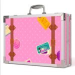 Little Artist Suitcase Art Set -Pink - Image 2